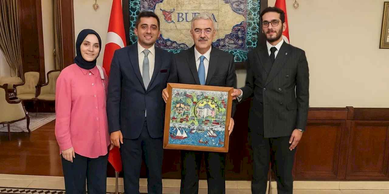 Bursa'da TRESGED'den Vali Ayyıldız'a ziyaret