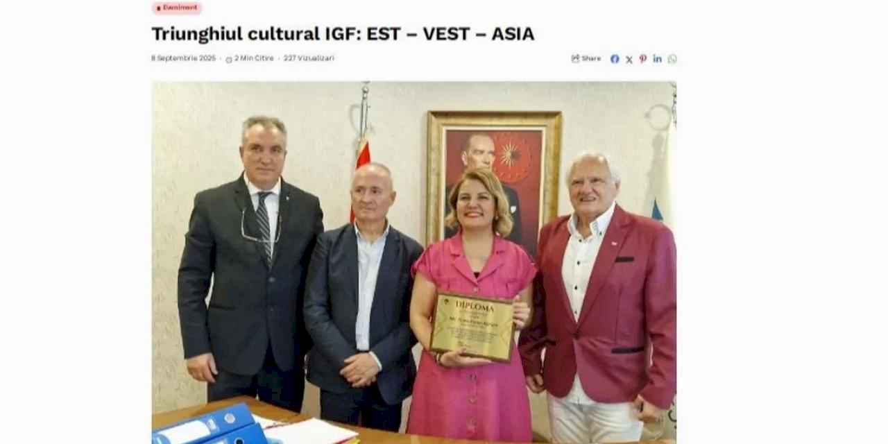 İzmit’in kültürel iş birliği Romanya basınında