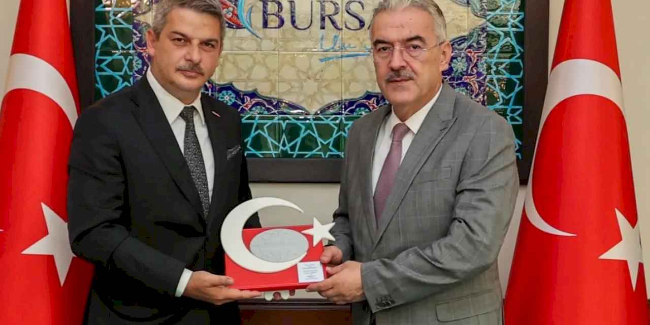 GESİAD'dan Bursa Valisi Ayyıldız'a 34. yıl ziyareti