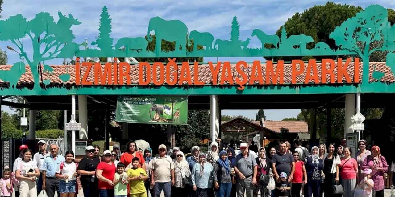 İzmir Ödemişli afetzedelere moral gezisi