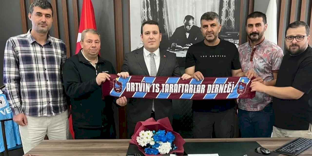 Artvin Trabzonspor Taraftarları'ndan Başsavcı Çalış’a ziyaret
