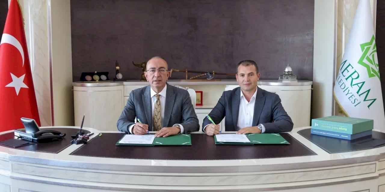 Konya Meram ile Afyon Nuribey 'kardeş' oldu