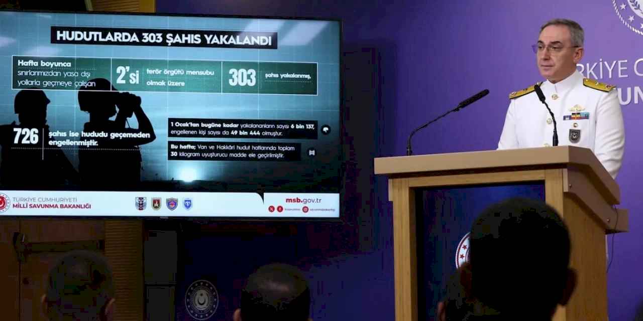 Suriye'de 593 km'lik terör tünel ağı yok edildi... Hudutlarda 303 şahıs yakalanedı