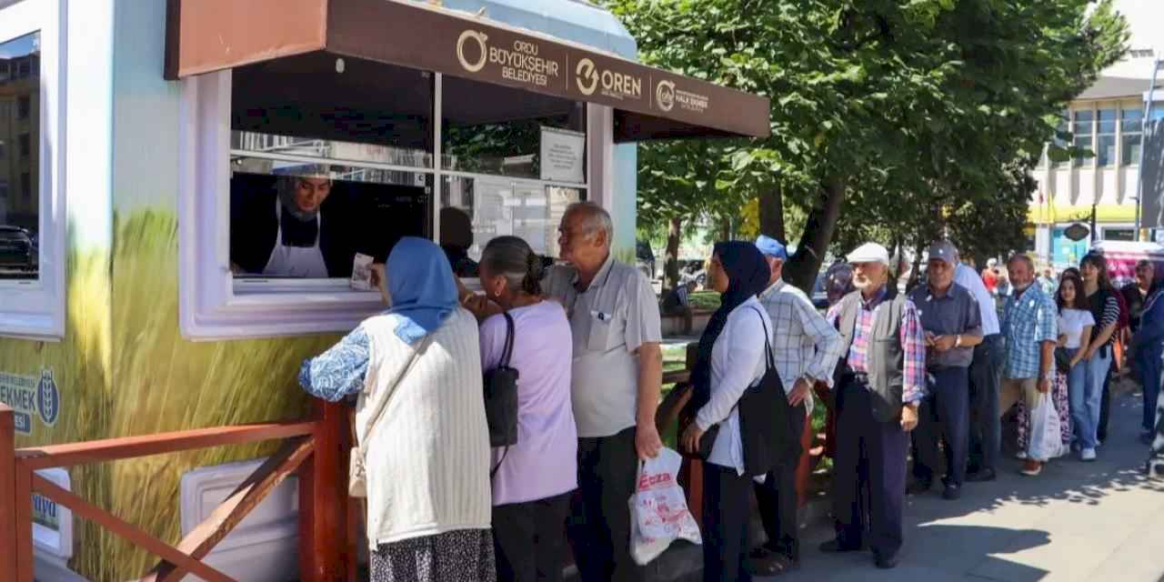 Ordu’da Halk Ekmek bütçeye destek oluyor