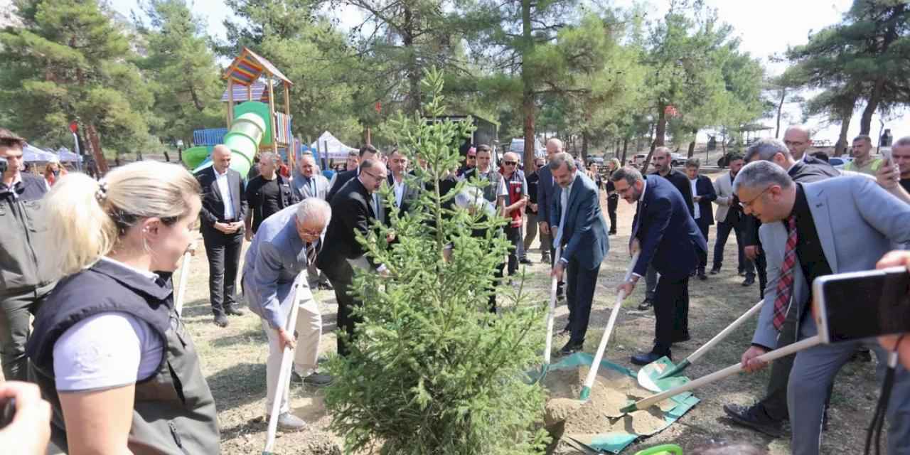 Bursa Gürsu'da yanan alanda ilk ders yapıldı