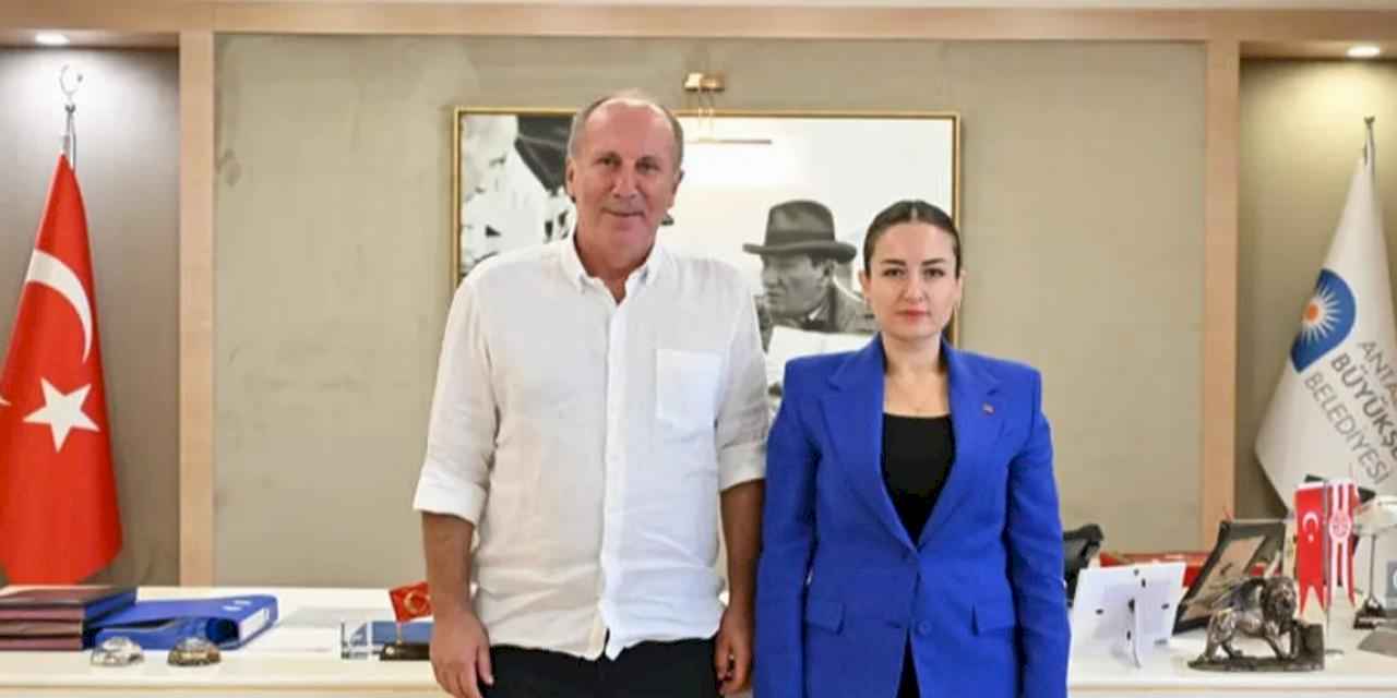 Muharrem İnce Başkan Vekili Özdemir’i ziyaret etti