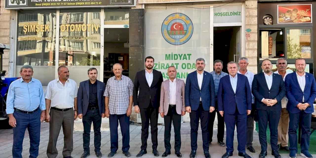 AK Parti Milletvekili Faruk Kılıç, Midyat’ta çalışmaları inceledi