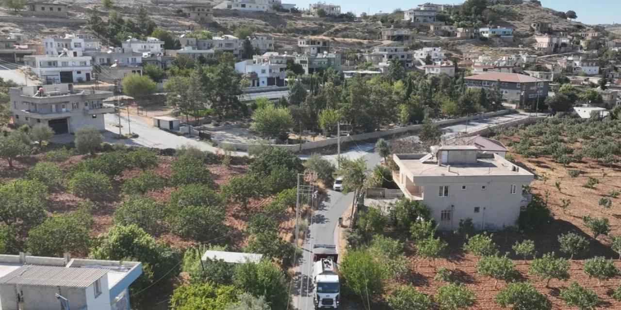 Halfeti kırsalındaki 11 kilometrelik grup yolu yenilendi