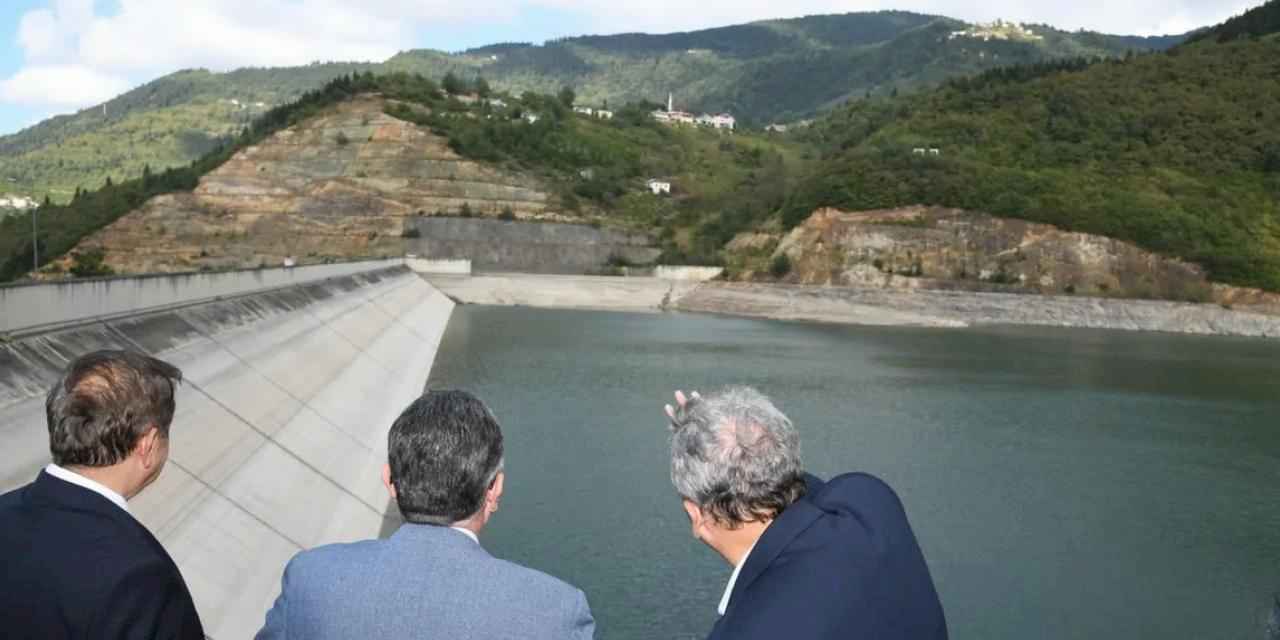 Trabzon’da su güvenliği için gölet atağı