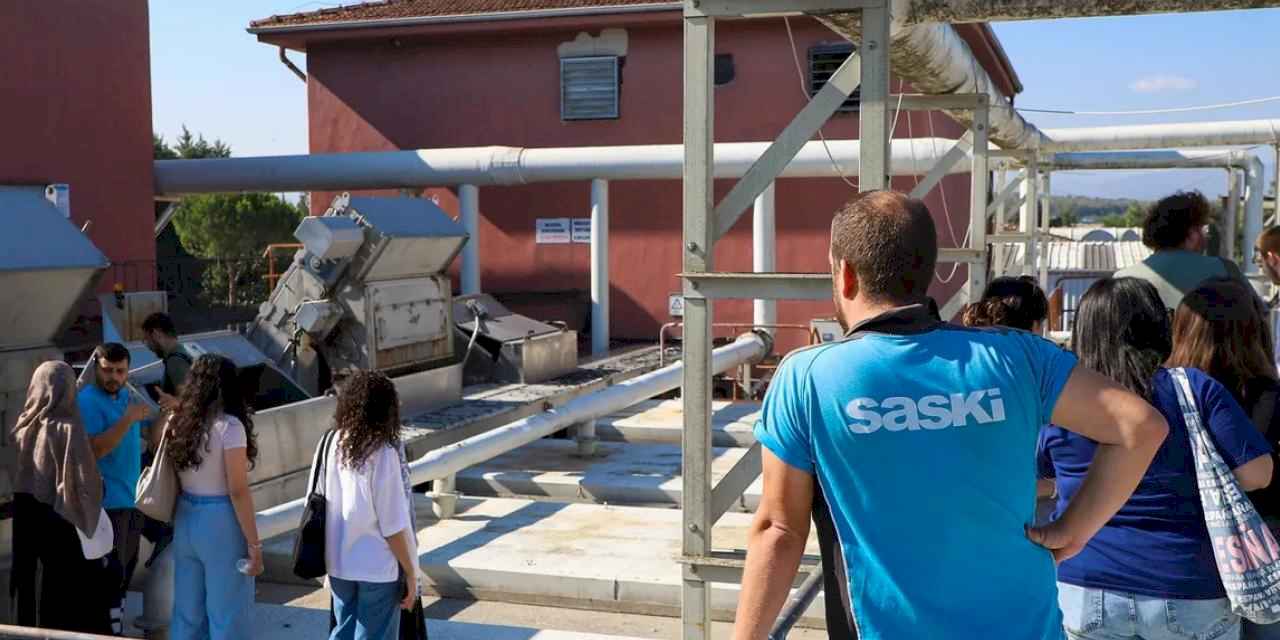 Geleceğin hekimleri atık su süreçlerini yerinde gözlemledi