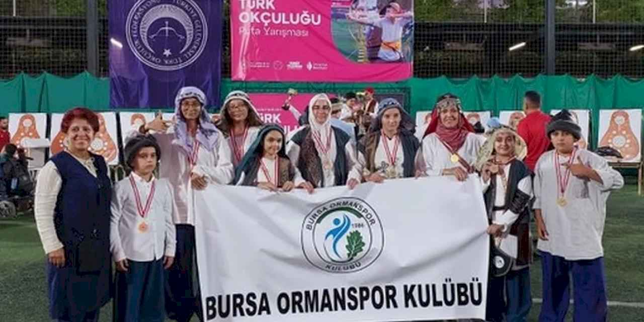 Bursa Ormanspor okçularından başarılı çıkış