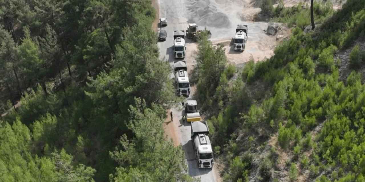 Balıkesir'de Delice Yolu baştan sona yenilendi