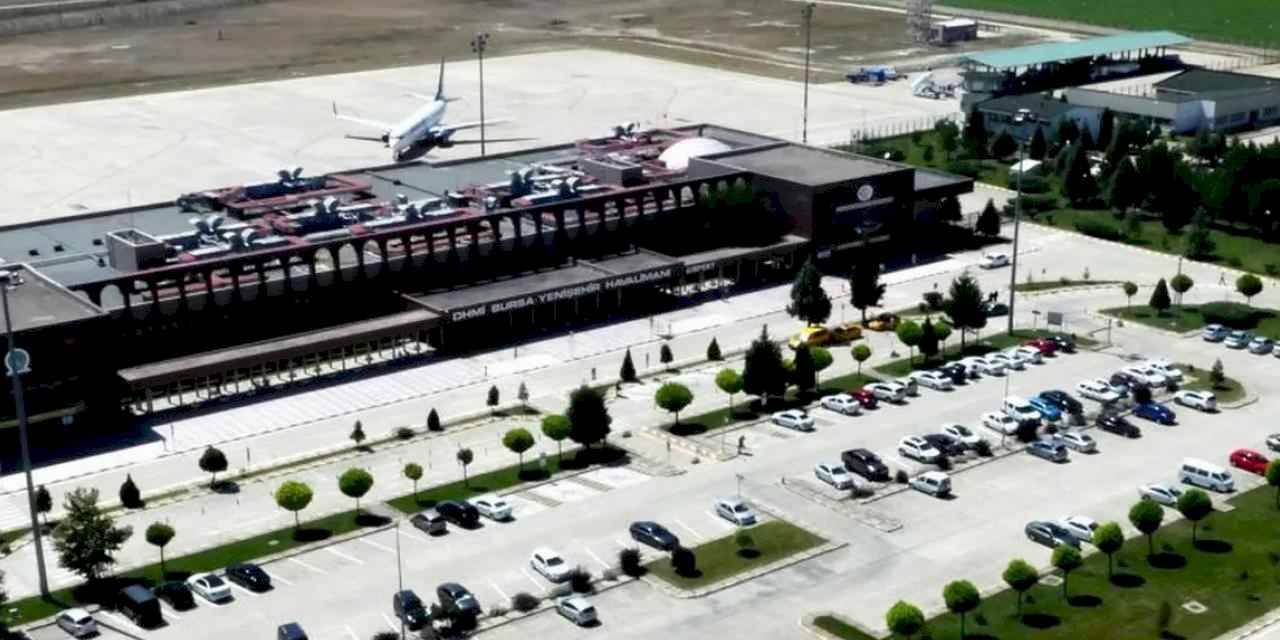 Yenişehir Havalimanı Ağustosta 24 bin yolcuya hizmet verdi