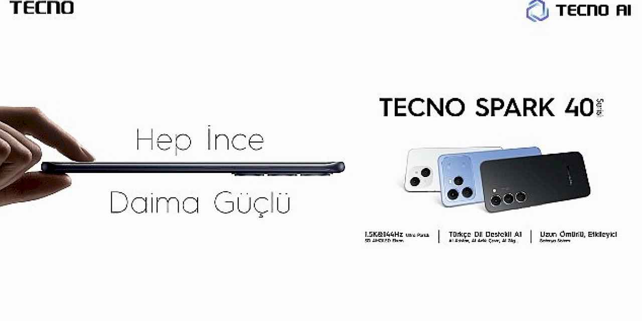 TECNO SPARK 40 Serisi, FreeLink™ Teknolojisiyle Bağlantıda Yeni Bir Çağ Başlatıyor
