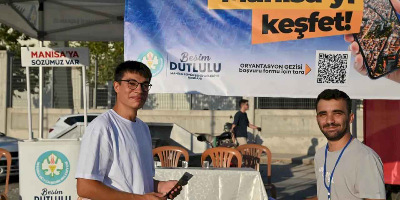 Üniversitelilere 'Manisa'ya hoşgeldin' keşfi