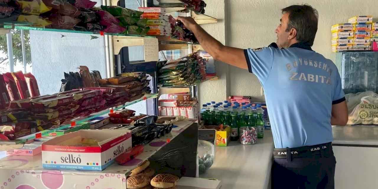 Kocaeli Zabıtası'ndan okul kantinlerine sıkı takip