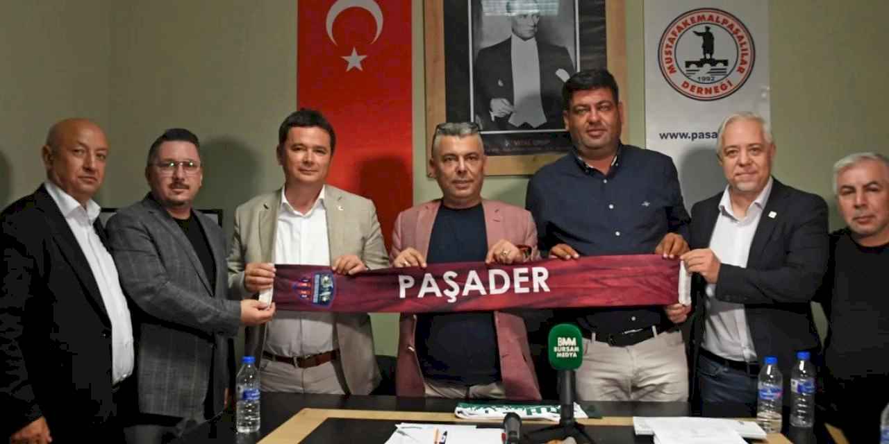 Başkan Aydın'dan Mustafakemalpaşalılar Derneği'ne ziyaret