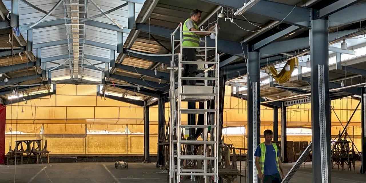 İstanbul Yeşilköy Pazarı’nda elektrik sorunu tarihe karıştı