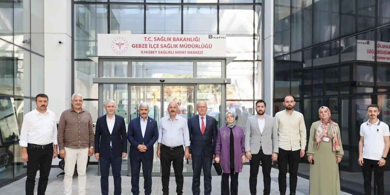 Kocaeli Gebze’de sağlık çalışanlarına teşekkür ziyareti