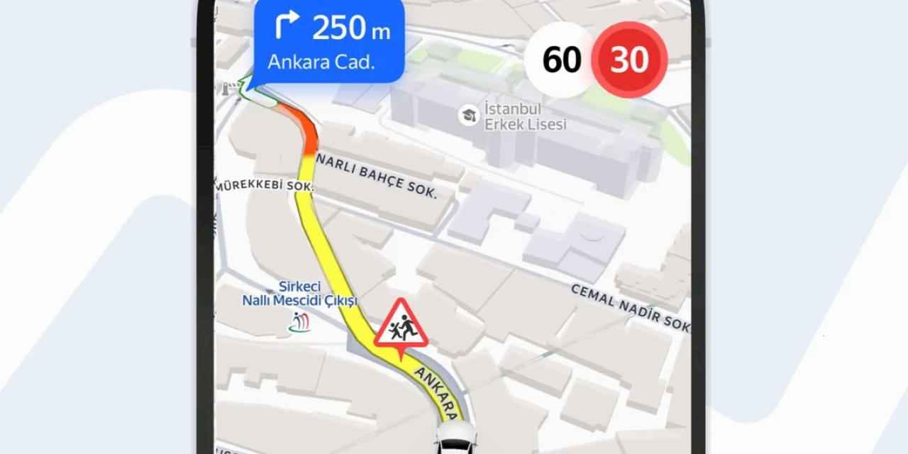 Yandex, kontrolsüz yaya geçitleri için sürücüleri uyaracak