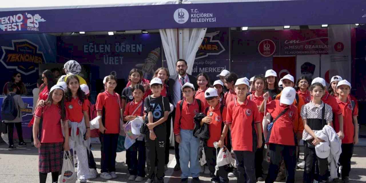 TEKNOFEST İstanbul'da Ankara Keçiören standına yoğun ilgi