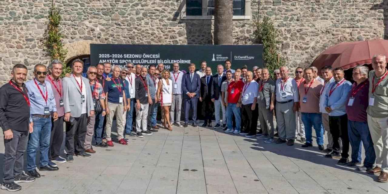 İzmir'de Başkan Tugay amatör kulüplerin başkanlarıyla buluştu