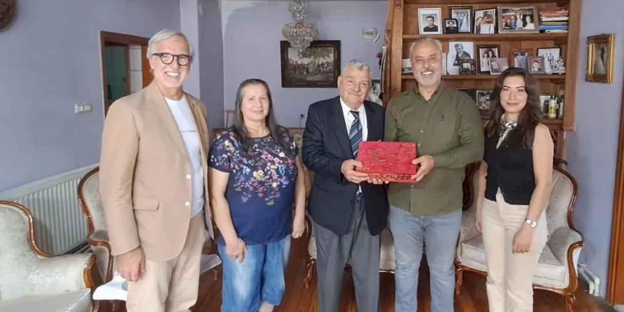 İzmit'te Kıbrıs Gazileri Bayraktar ve Aslan’a anlamlı ziyaret