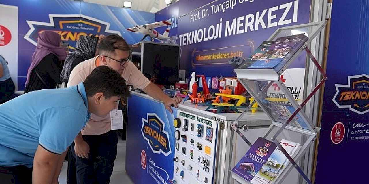 Keçiören Belediyesi TEKNOMER, TEKNOFEST İstanbul'da İlgi Odağı Oldu