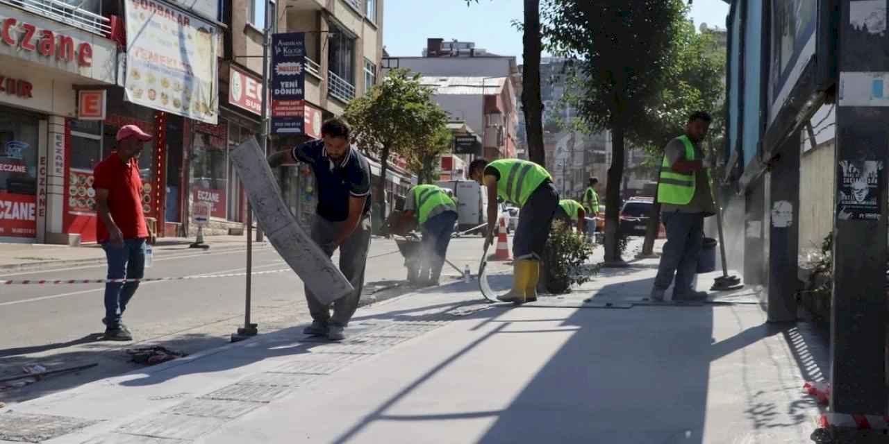 Ordu Büyükşehir’den Altınordu’ya estetik dokunuş