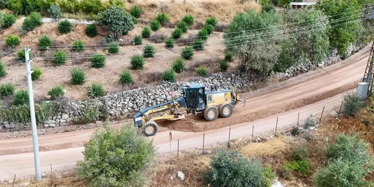 Antalya’nın kırsalında asfalt seferberliği