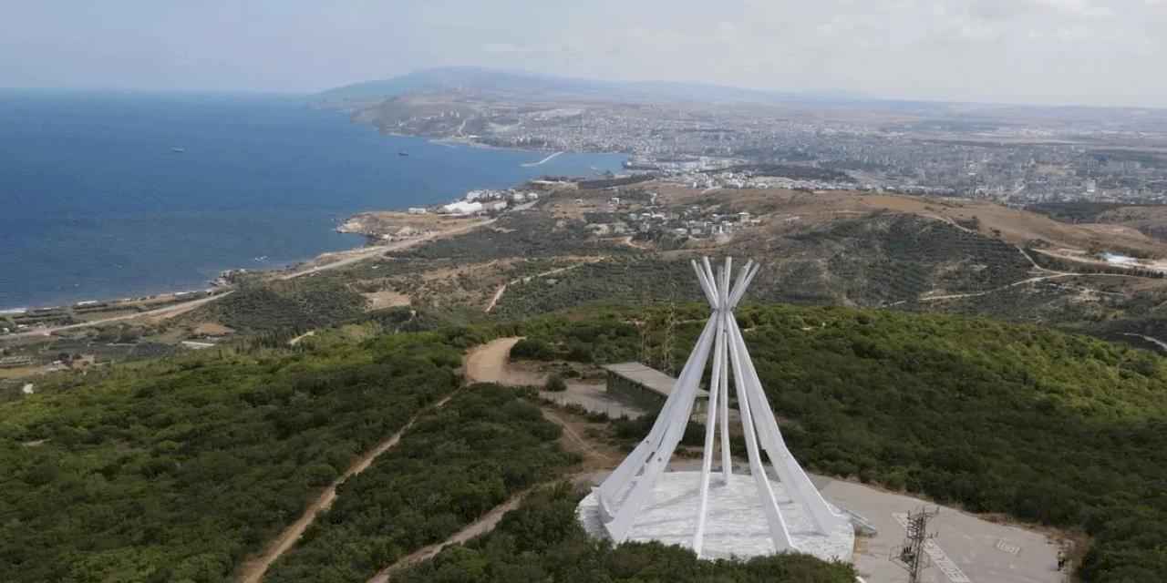 Son Kurşun Anıtı’na giden yol yenilendi