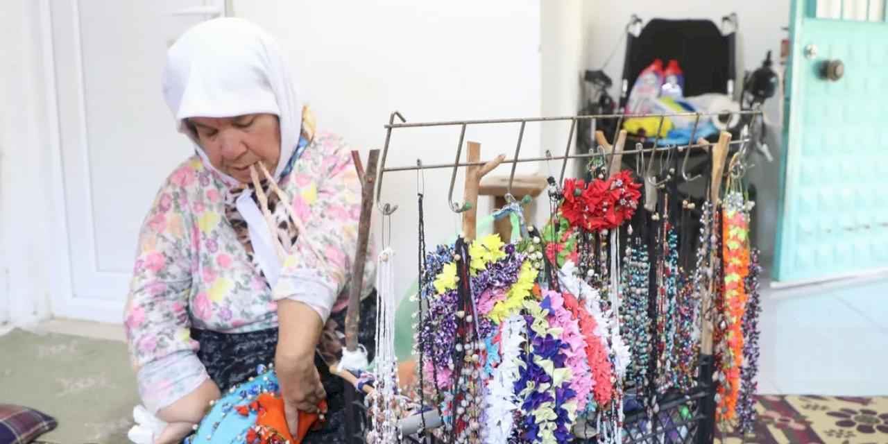 Muğla Büyükşehir’den Behiye teyze ve kızına destek eli