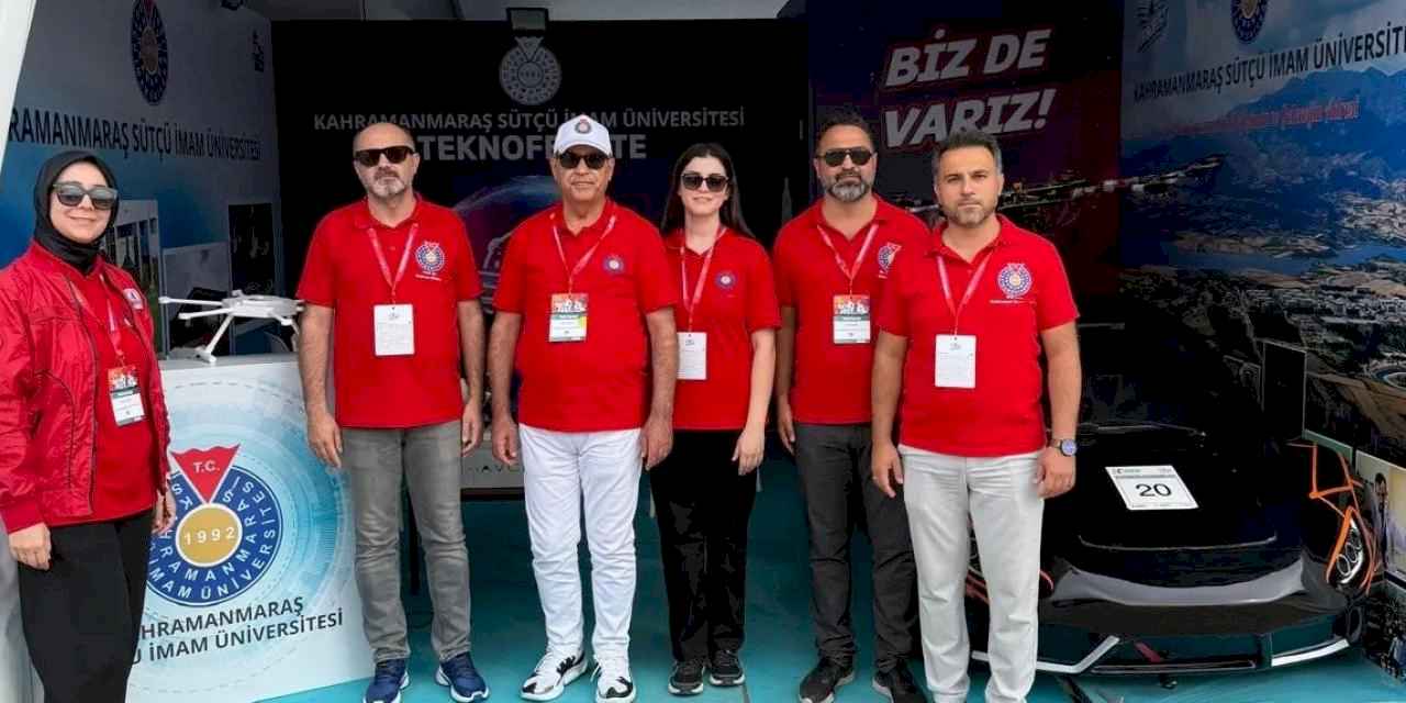 KSÜ öğrencileri TEKNOFEST 2025’te Kahramanmaraş’ı temsil ediyor