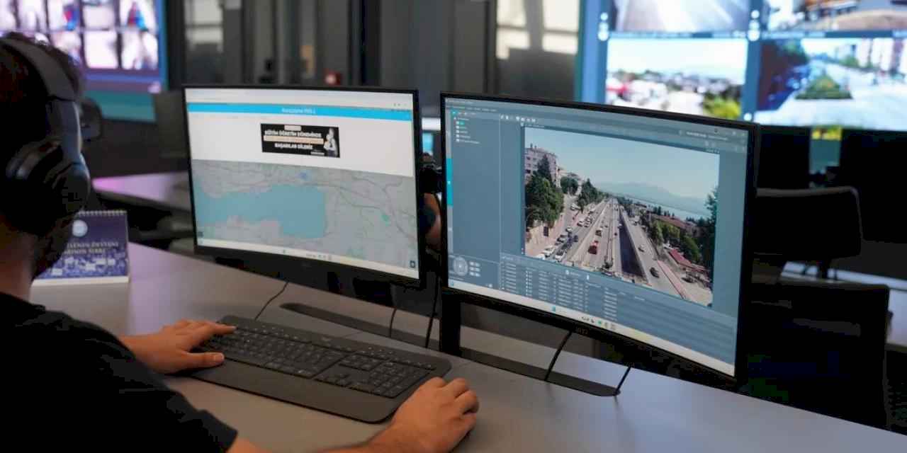 Başiskele Kavşak Projesi’nde trafik kontrol altında