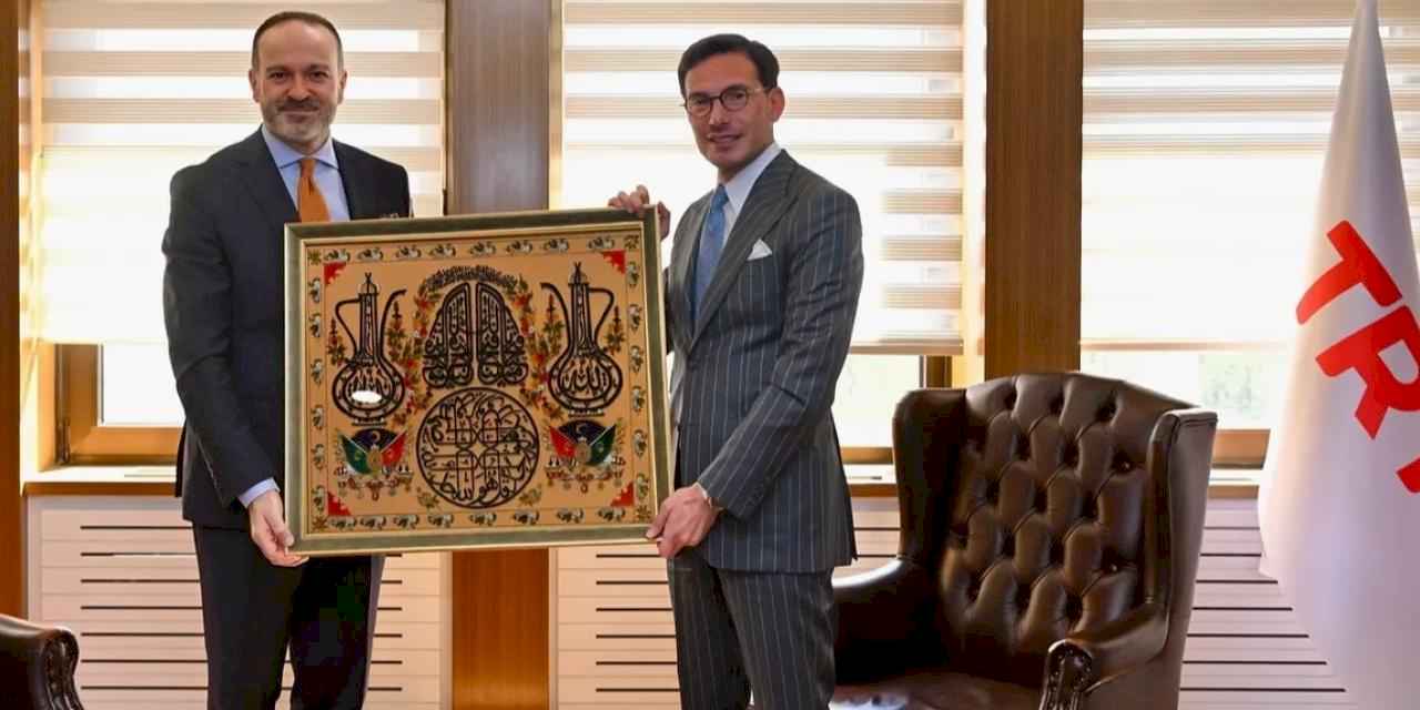 Başkan Yazıcıoğlu'ndan TRT Genel Müdürü Sobacı’ya ziyaret