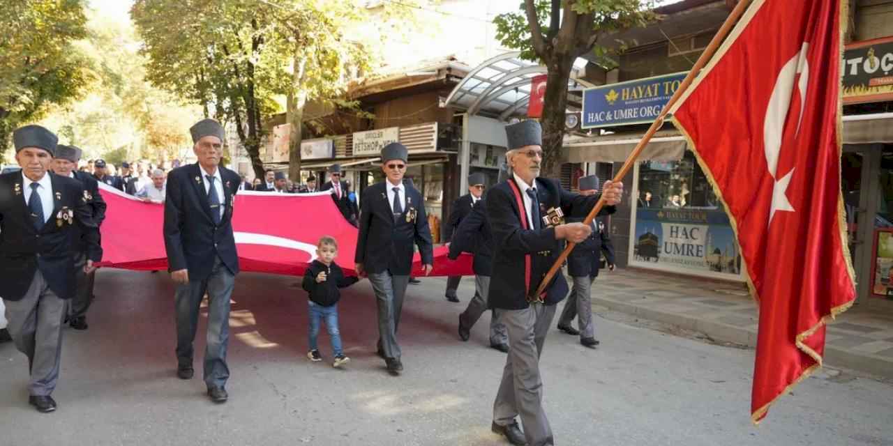 Bursa Yenişehir’de Gaziler Günü coşkuyla kutlandı
