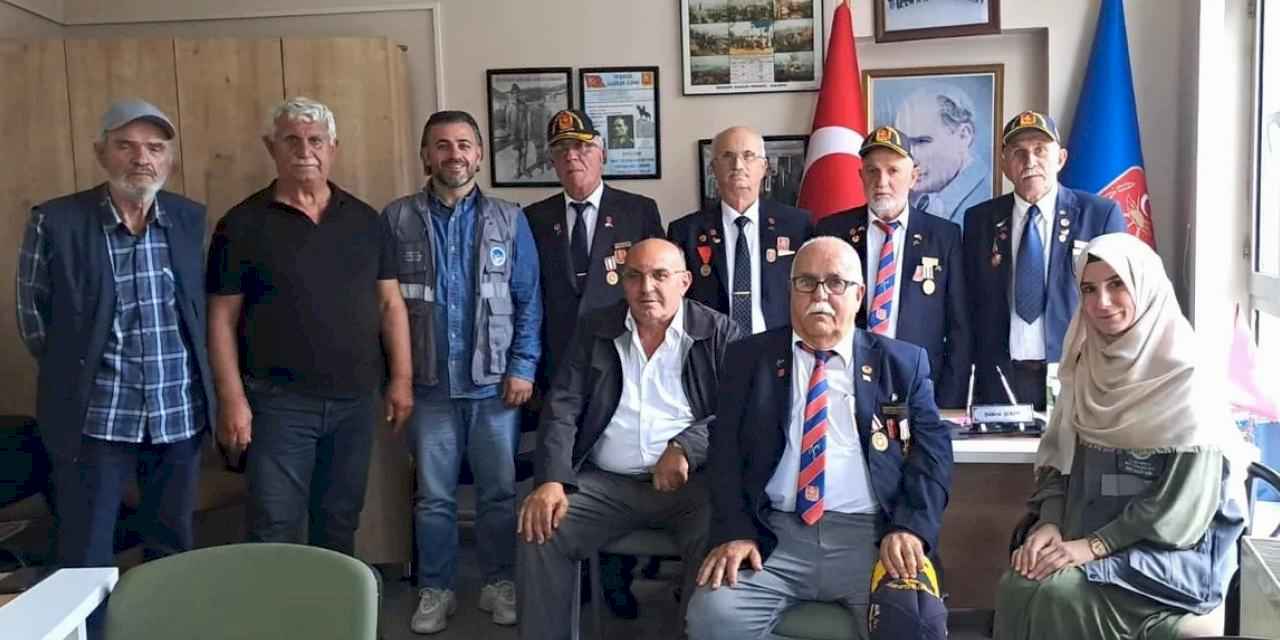 Anlamlı günde Sakarya vefası