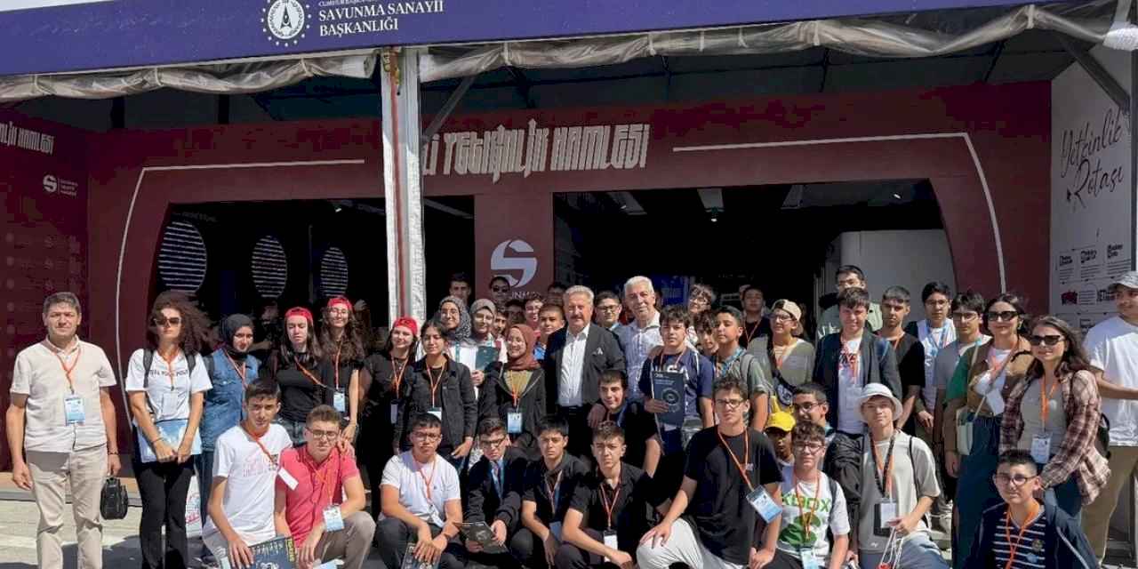 Kayseri Melikgazi'den TEKNOFEST çıkarması