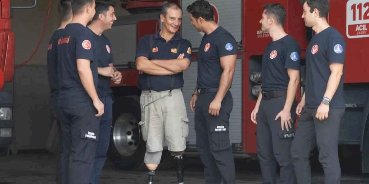 Bacaklarını kaybetse de umudu hayata bağladı