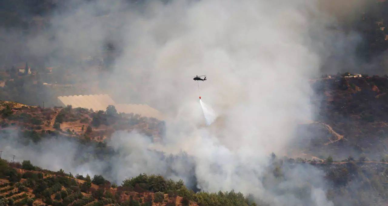 Antalya'da orman yangını!