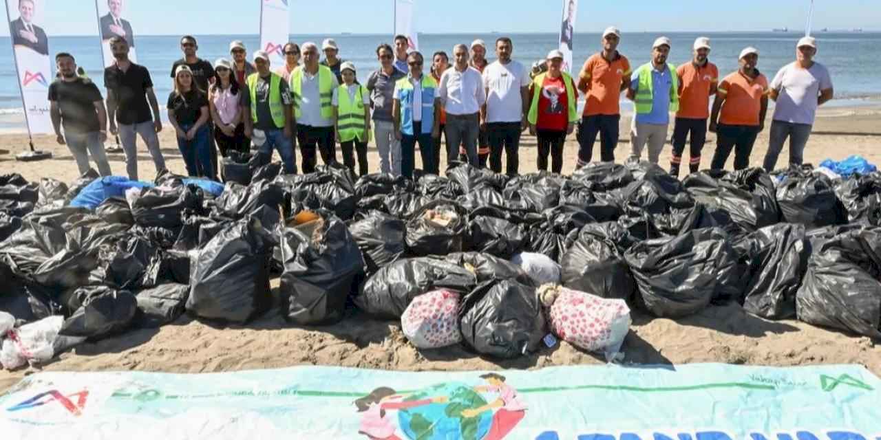 Mersin’de Dünya Temizlik Günü’nde anlamlı mesaj