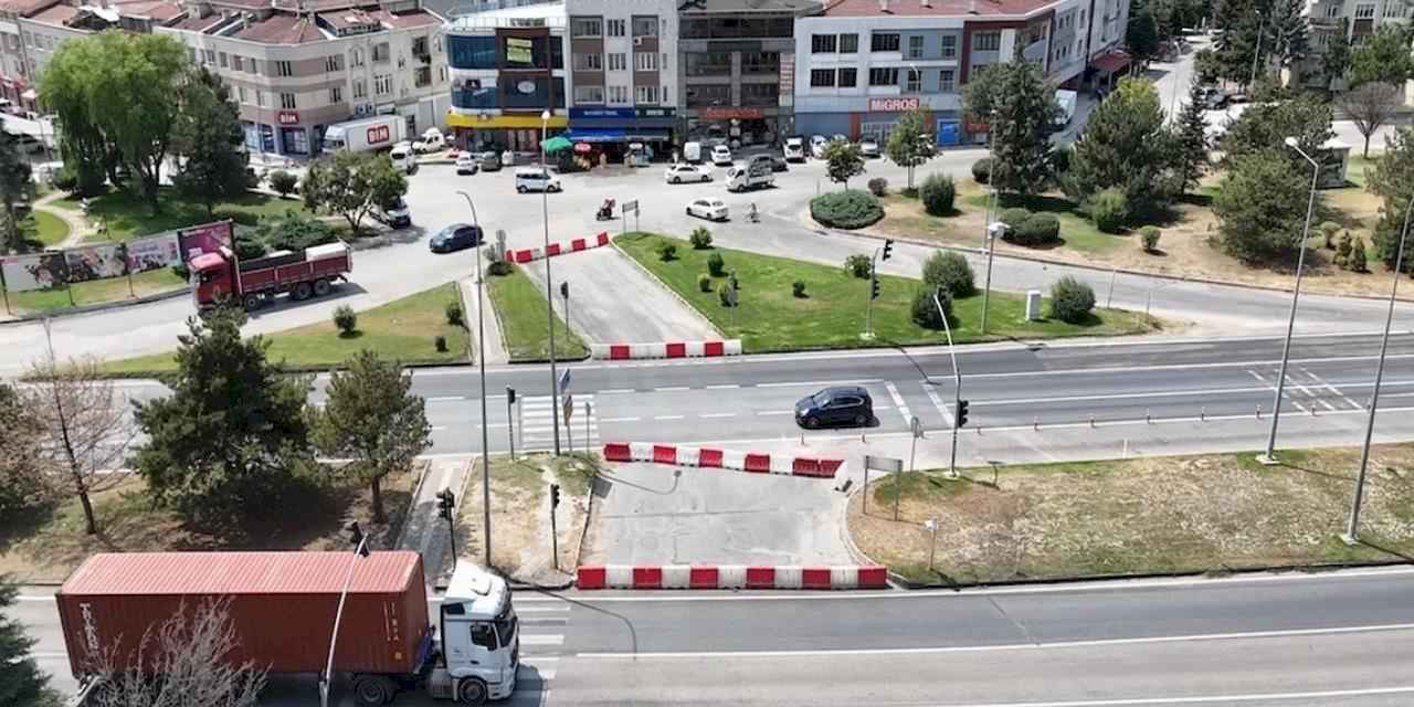 Eskişehir’de kavşak denemesi 1 ay daha uzatıldı