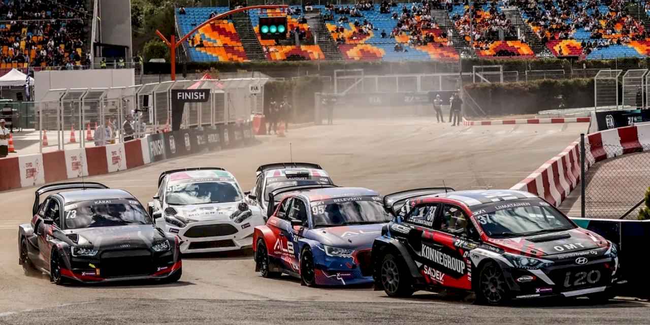 Dünya Rallikros finalinde heyecan verici düello