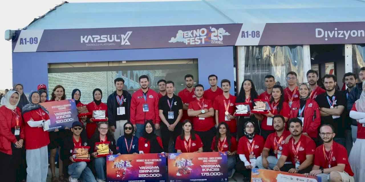 KAPSÜL’den TEKNOFEST’te 18 ödüllük başarı