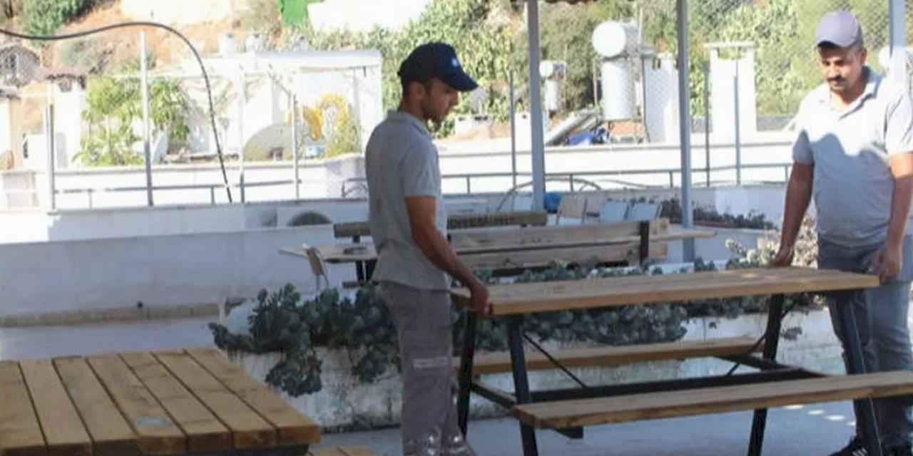 Antalya’da okullara ve mahallelere bank ve piknik masası desteği