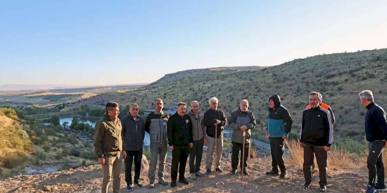 Zincidere Göleti'nde yürüyüş keyfi başladı