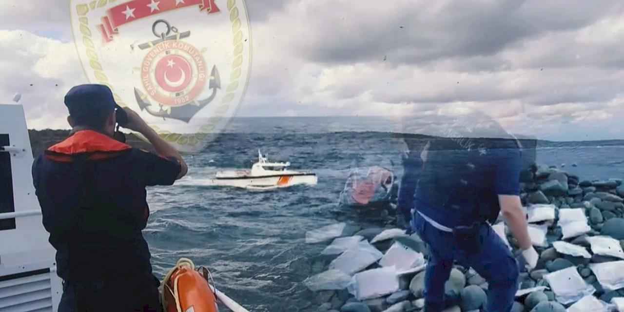 Uyuşturucu tacirlerine Sahil Güvenlik'ten Mavi Vatan'da büyük darbe