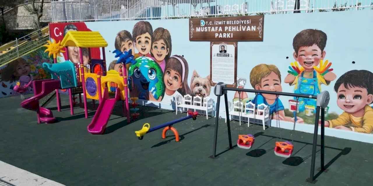 İzmit'te Mustafa Pehlivan Parkı’na güneş enerjili 4G sistemi