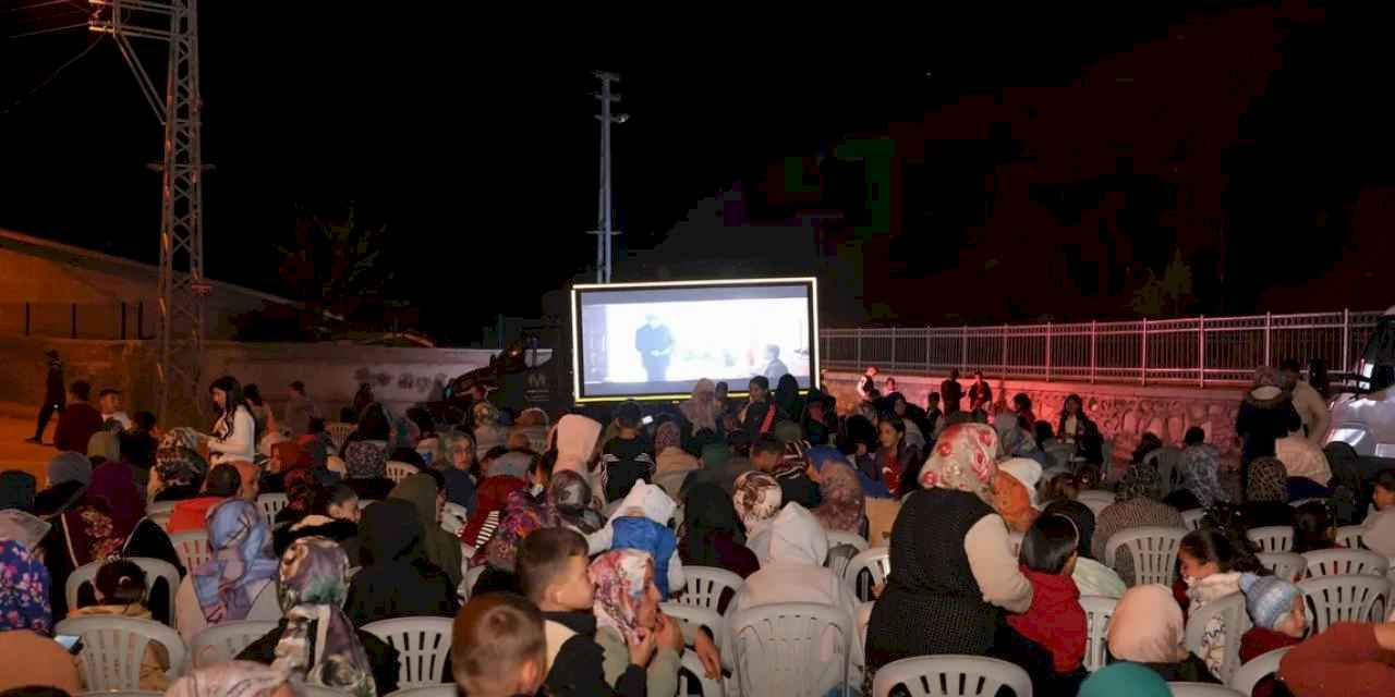 Konya’da 101 mahallede sinema keyfi