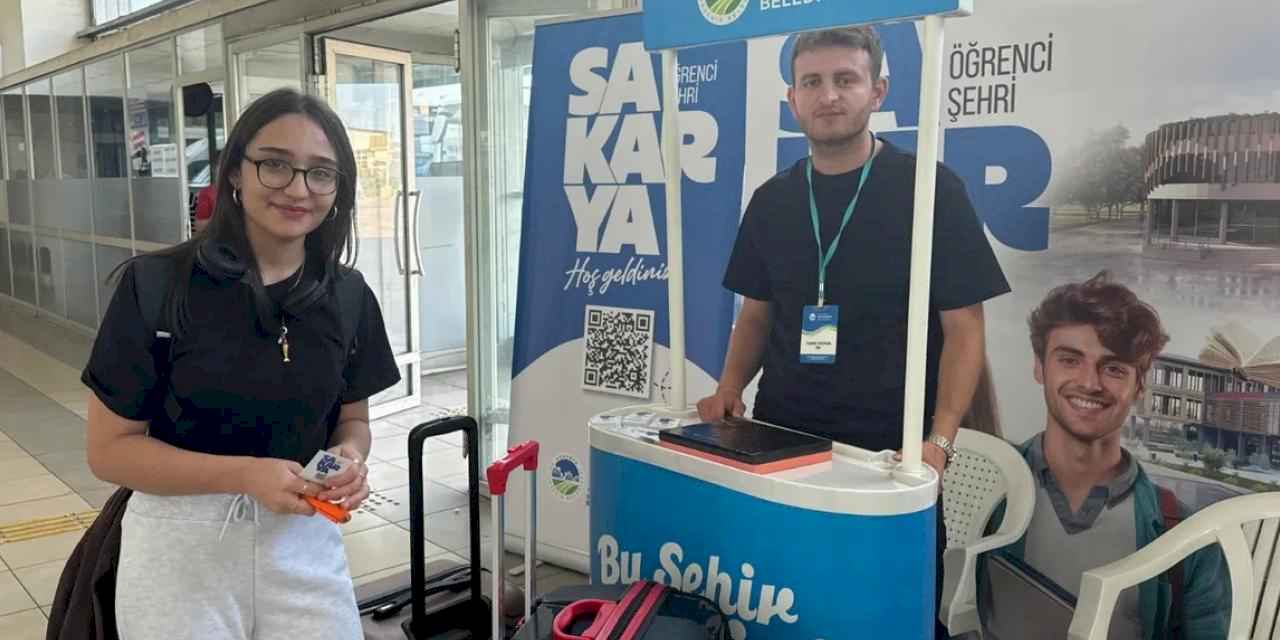 Sakarya’da üniversite öğrencilerine sıcak karşılama
